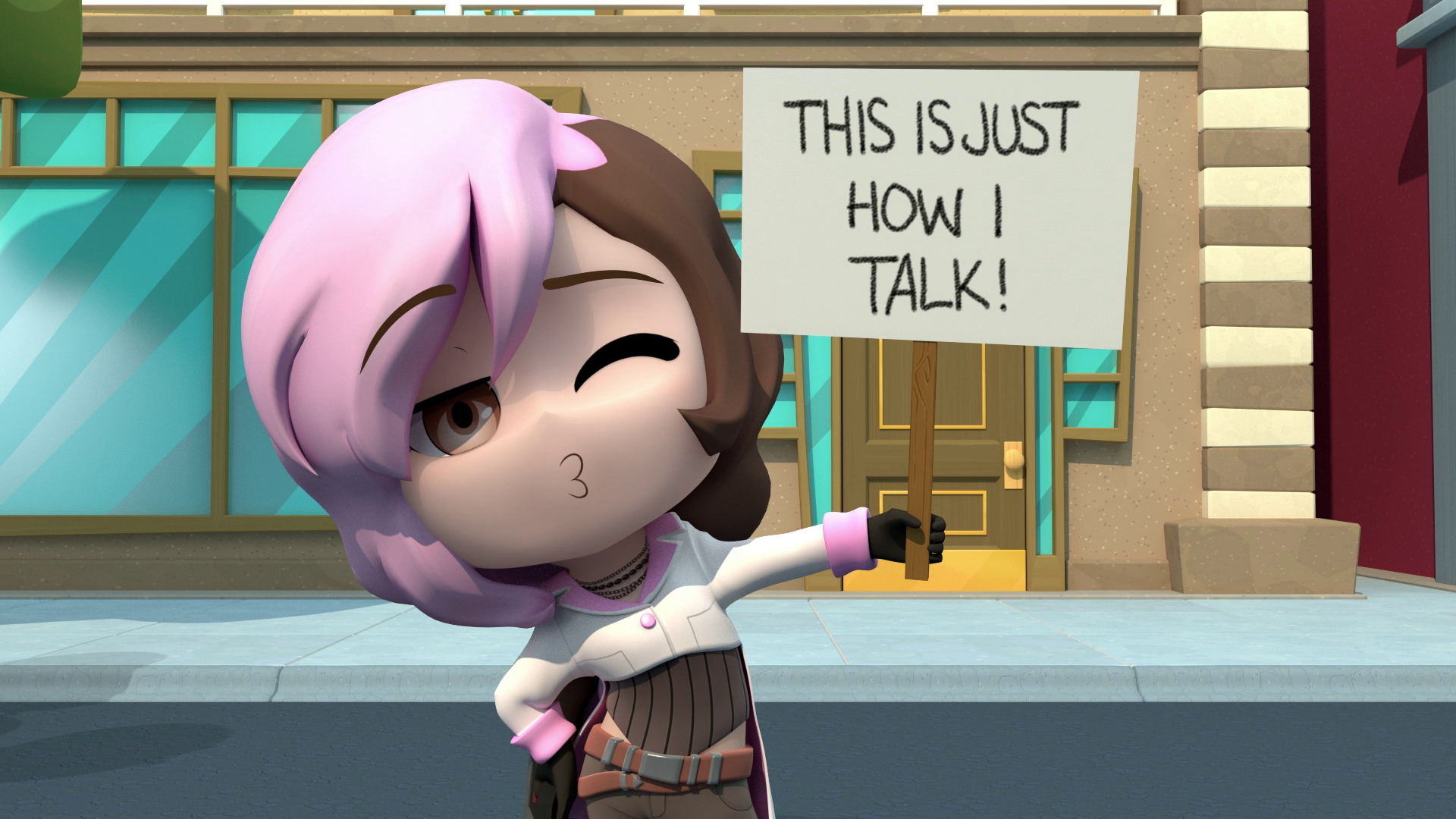 Rwby Neo Wallpaper-wv74w3k - Rwby Chibi Neo Gif - HD Wallpaper 