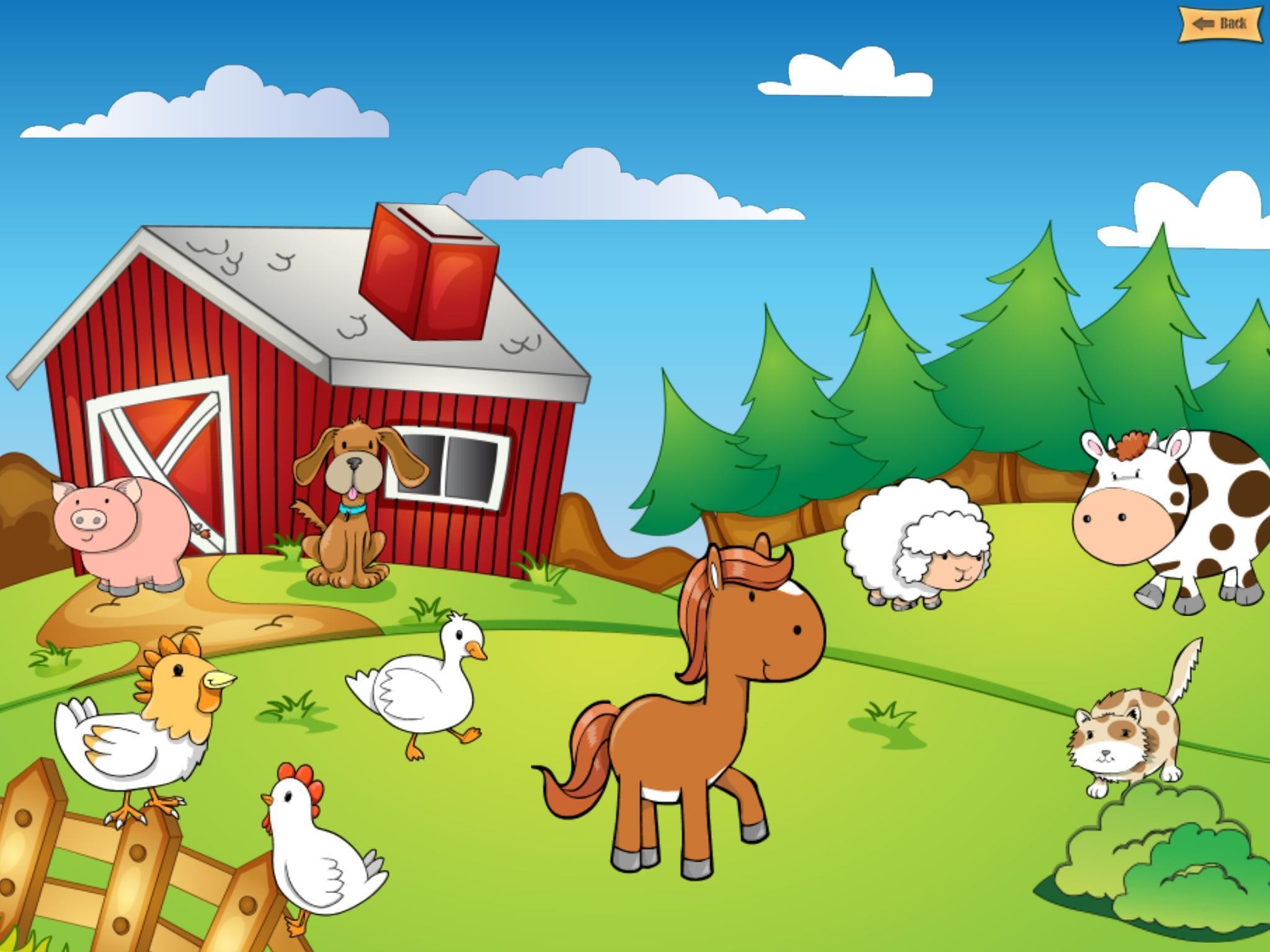 2048x1536, Wallpapers For > Farm Animals Wallpaper - Farm Animals - HD Wallpaper 