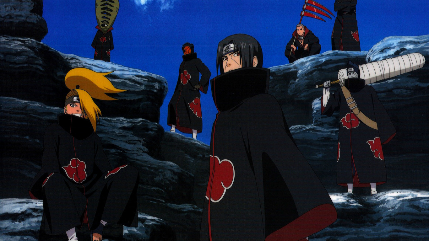 Photo Wallpaper The Sky, Sword, Braid, Naruto, Itachi, - Akatsuki Itachi And Kisame - HD Wallpaper 