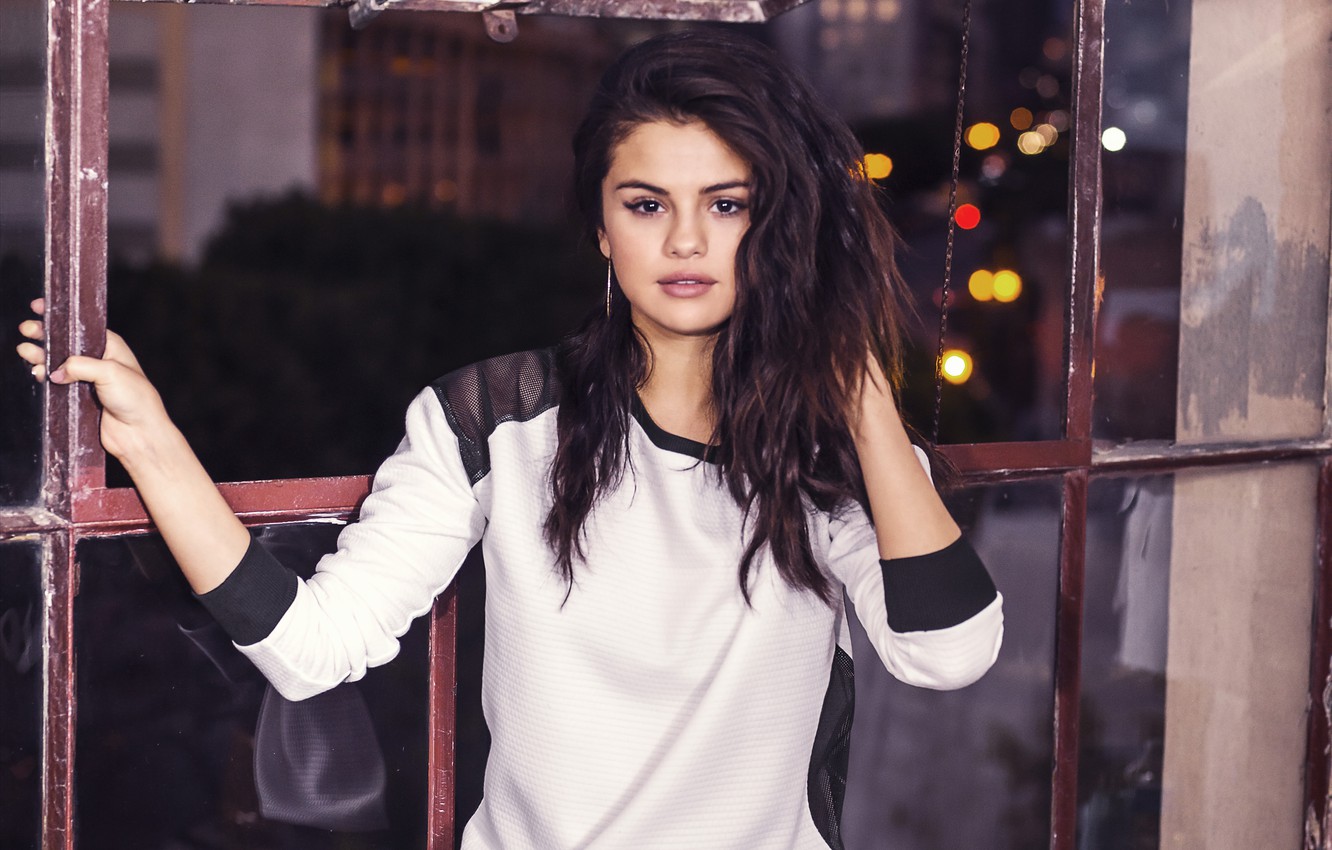 Photo Wallpaper Girl, Model, Beauty, Adidas, Selena - Adidas Neo Selena Gomez 2015 - HD Wallpaper 