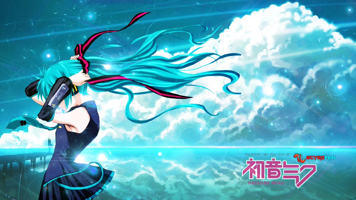 Hatsune Miku Background Hd - HD Wallpaper 