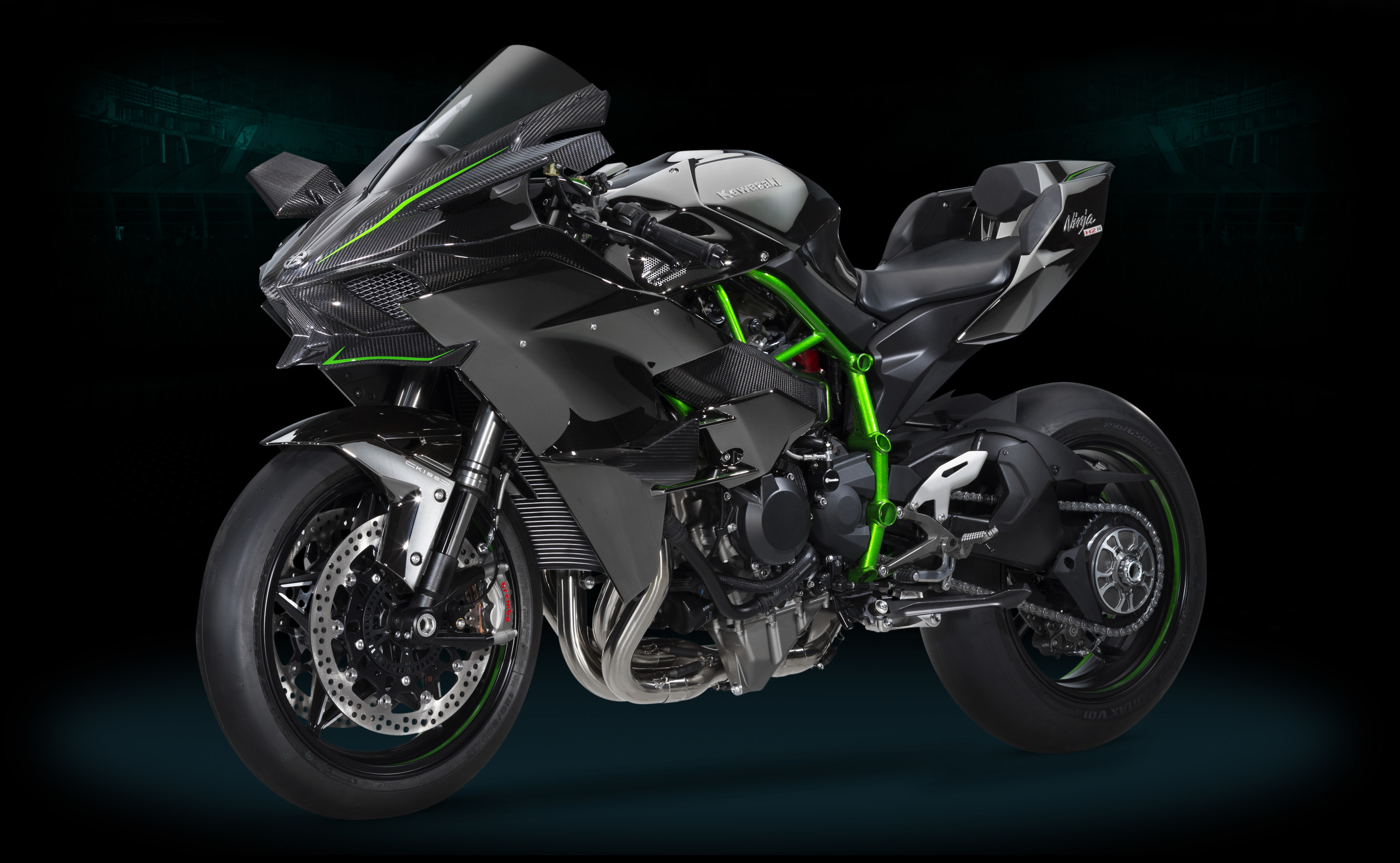 Kawasaki Ninja H2r 
 Data Src Cool Kawasaki H2 Wallpapers - Kawasaki Ninja H2r - HD Wallpaper 