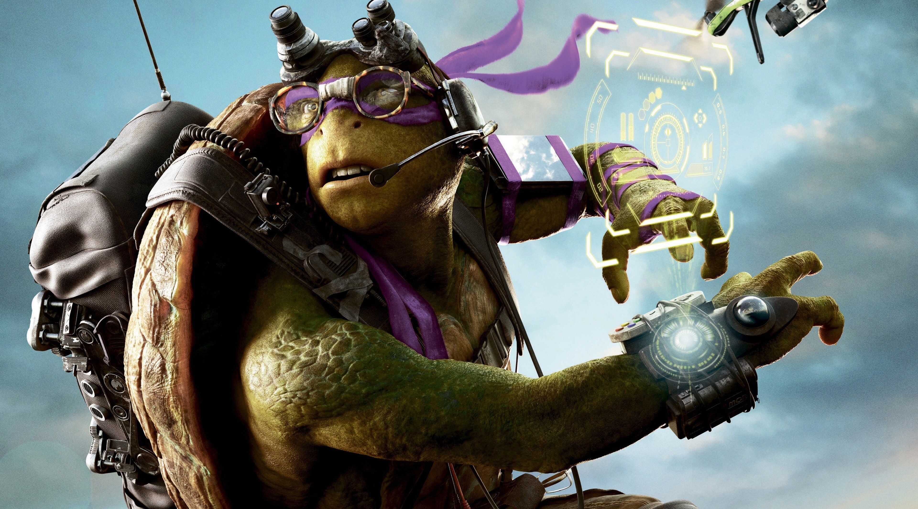 Donatello Ninja Turtle 2016 - HD Wallpaper 