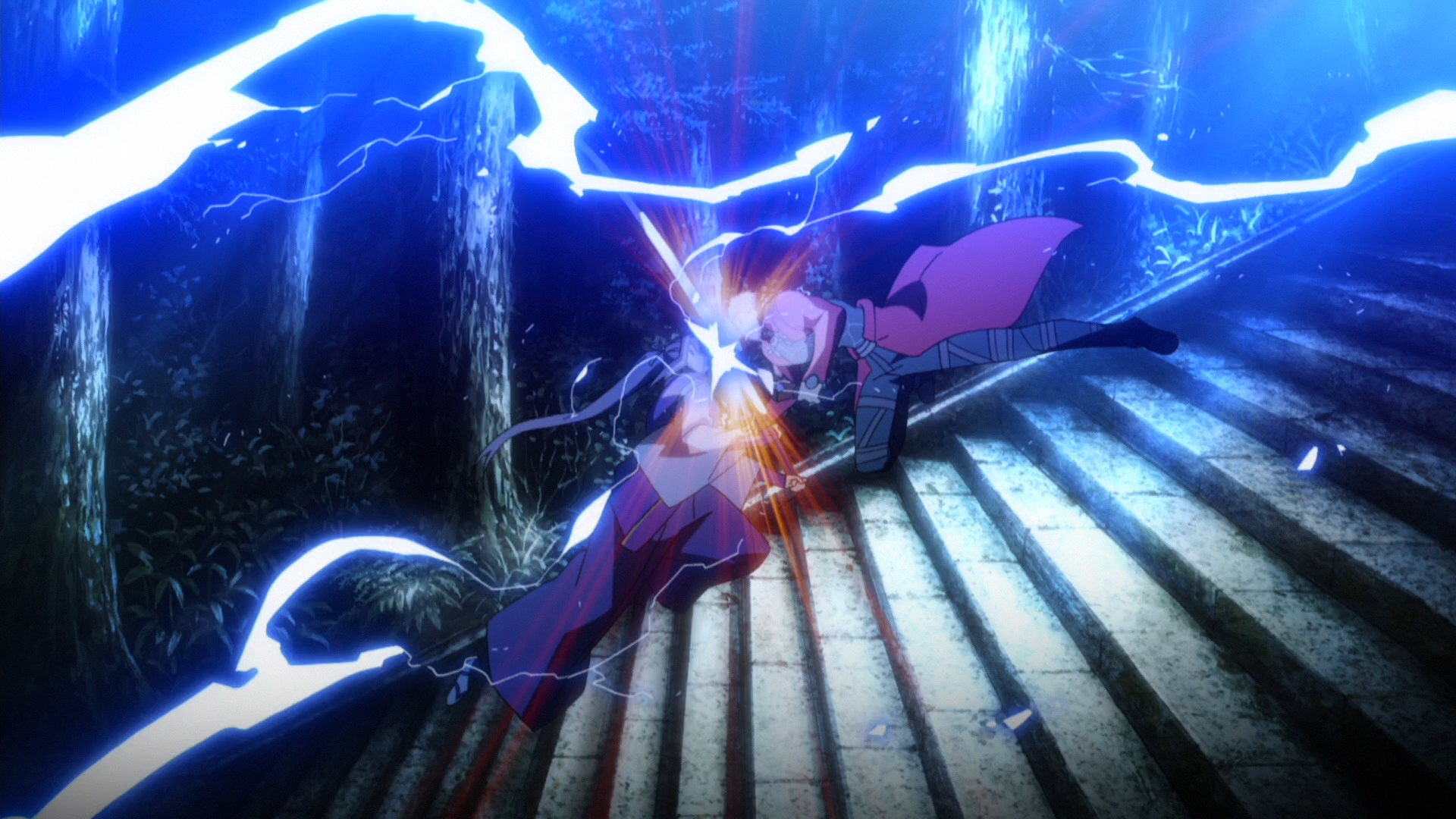 Fate Stay Night Archer Vs Assassin - HD Wallpaper 