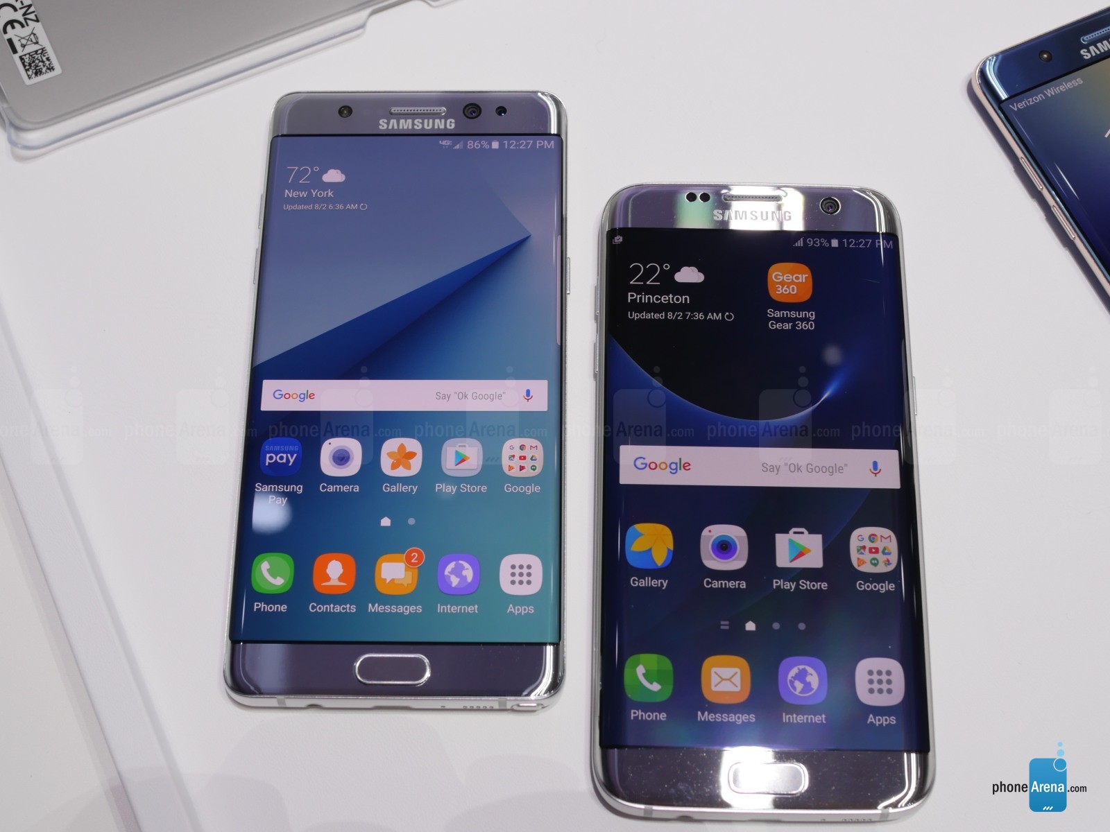 Galaxy Note 8 Vs S7 - HD Wallpaper 