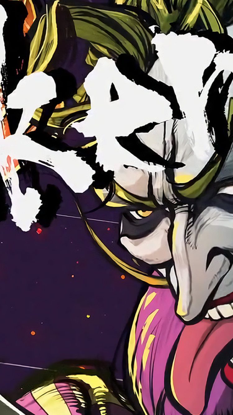 Batman Ninja, Joker, Creepy, Artwork - Batman Ninja Wallpaper Iphone - HD Wallpaper 