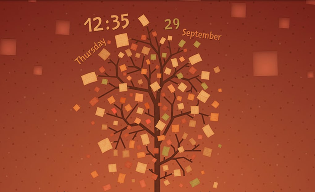 Wallpaper Clock - Vladstudio Autumn - HD Wallpaper 