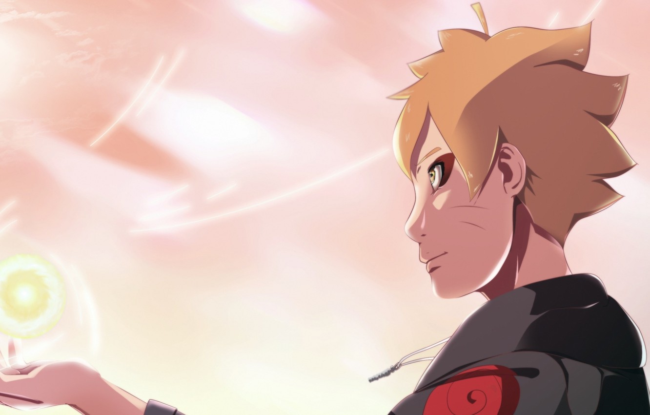 Photo Wallpaper Game, Naruto, Sky, Anime, Boy, Blonde, - Cool Boruto - HD Wallpaper 