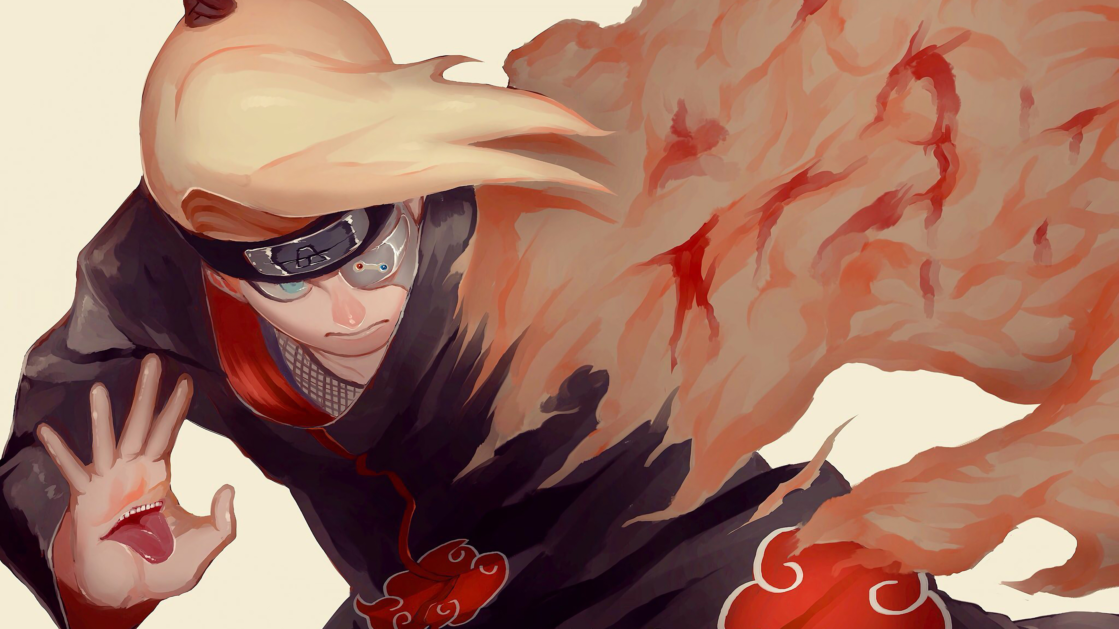 Deidara, Akatsuki, 4k, - Deidara Wallpaper 4k - 3840x2160 ...