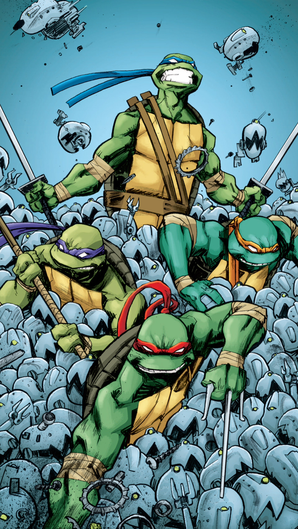 Teenage Mutant Ninja Turtles 2011 Comics - HD Wallpaper 