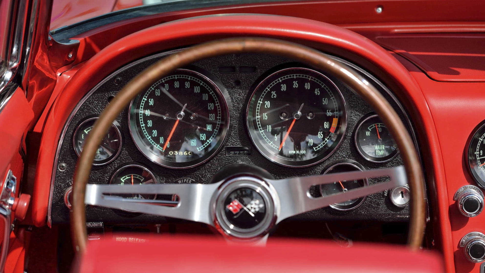 1967 Chevrolet Corvette Dashboard - Corvette Dashboards - HD Wallpaper 