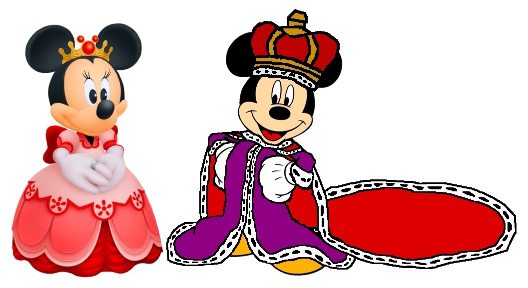 King Mickey & Queen Minnie - HD Wallpaper 