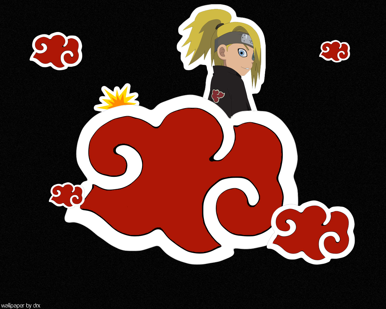 Deidara Naruto Background - HD Wallpaper 