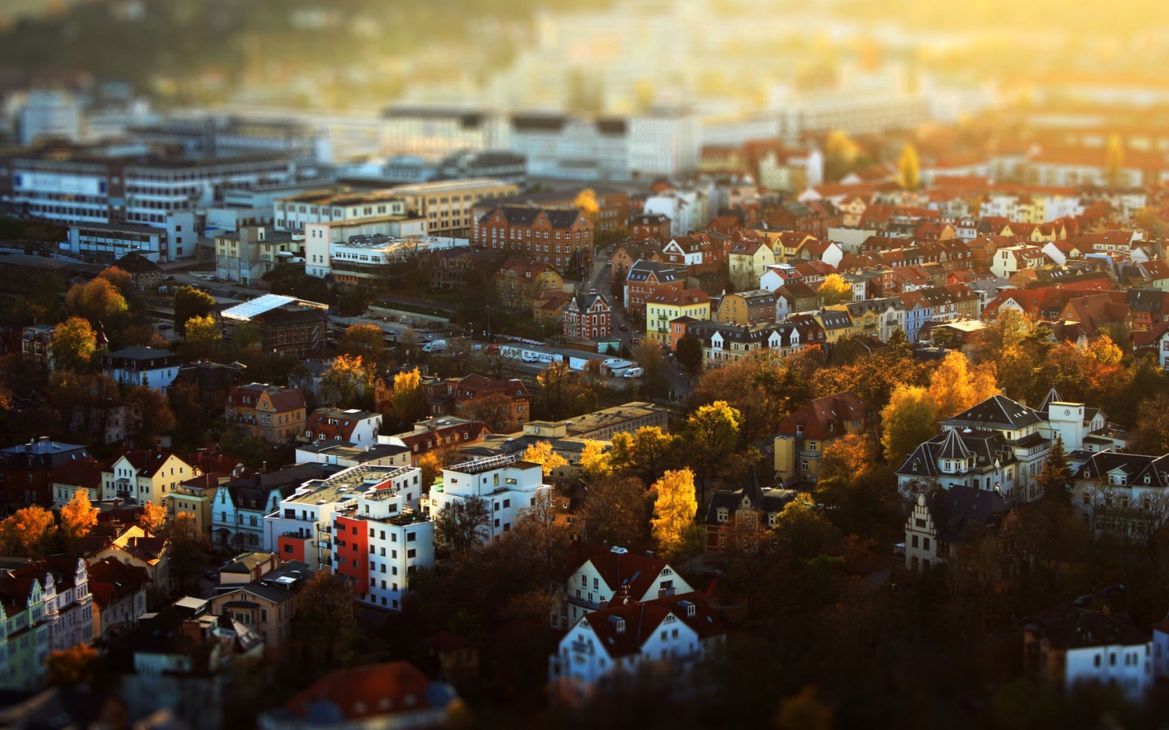 Germany Jena Thuringia Deutschland City Autumn - HD Wallpaper 