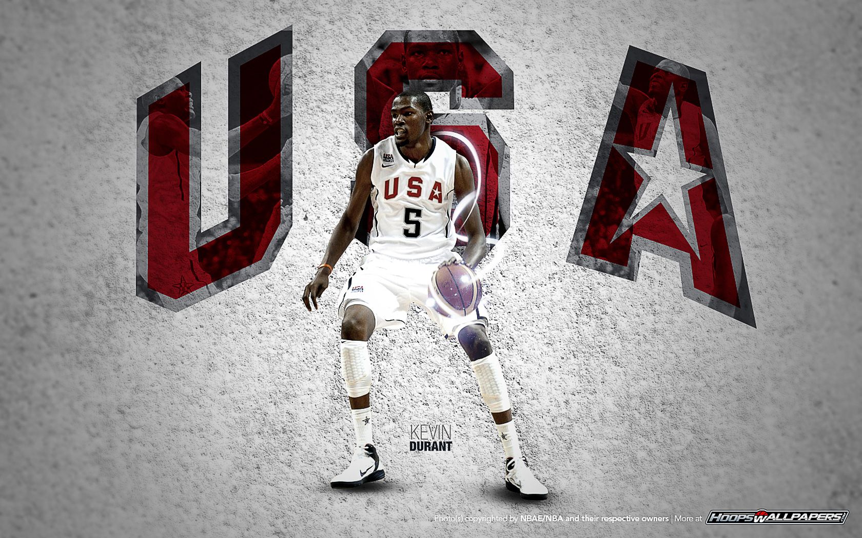 Thumb Image - Kevin Durant Wallpaper Usa - HD Wallpaper 