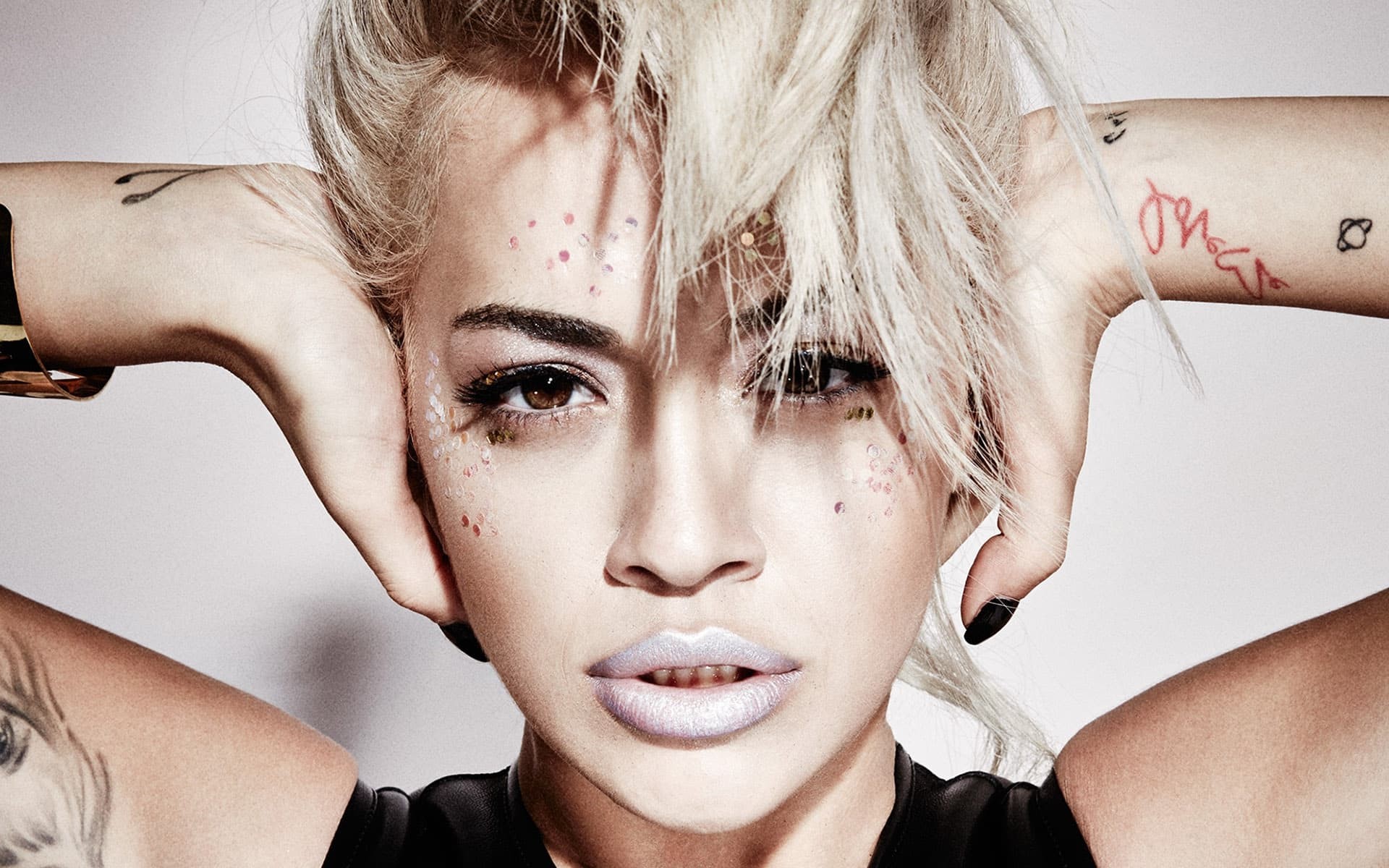 Rita Ora Face Hd Wallpaper 57380 
 Data Src Rita Ora - Desktop Rita Ora Wallpaper Hd - HD Wallpaper 