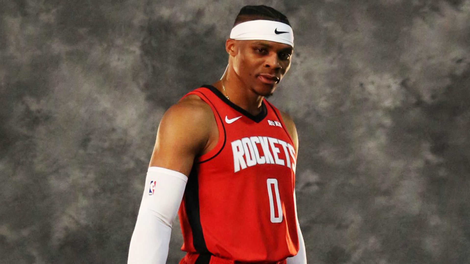 Westbrook Acknowledges Need For &apos - Russell Westbrook In Rockets Jersey - HD Wallpaper 