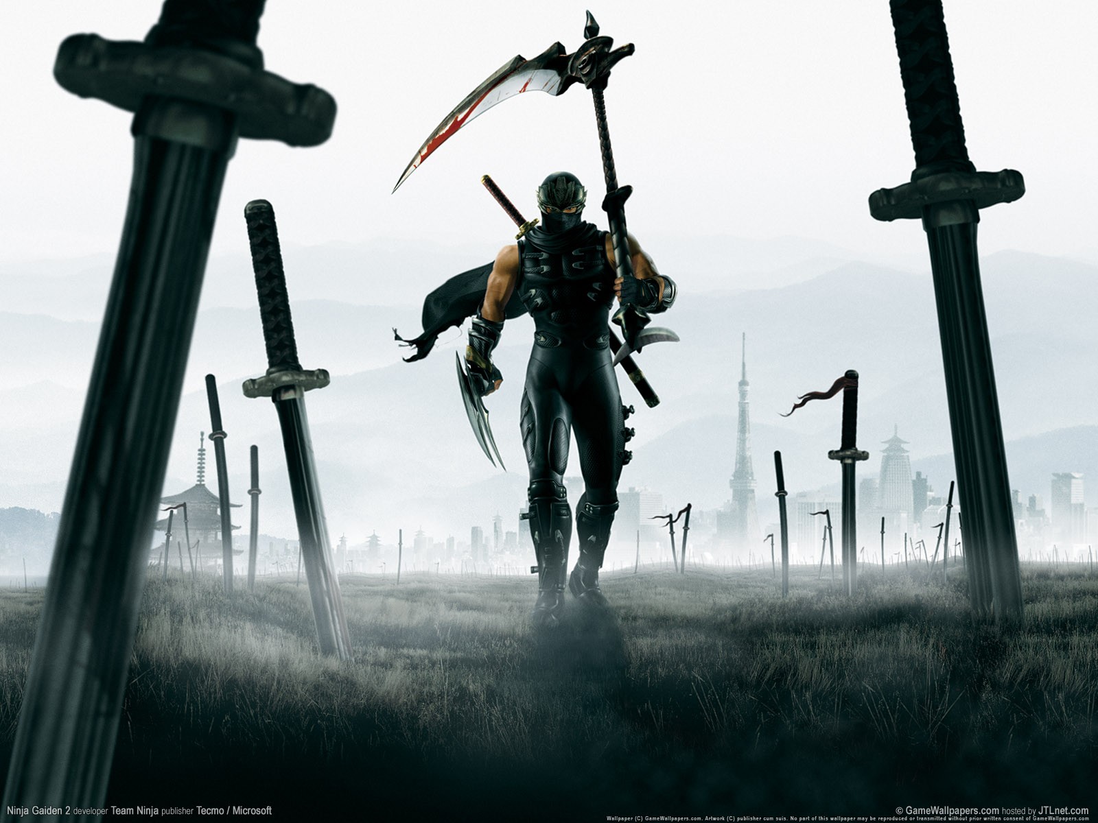 Ninja Gaiden Wallpaper Download Desktop Wallpapers - Ninja Gaiden Wallpaper 4k - HD Wallpaper 