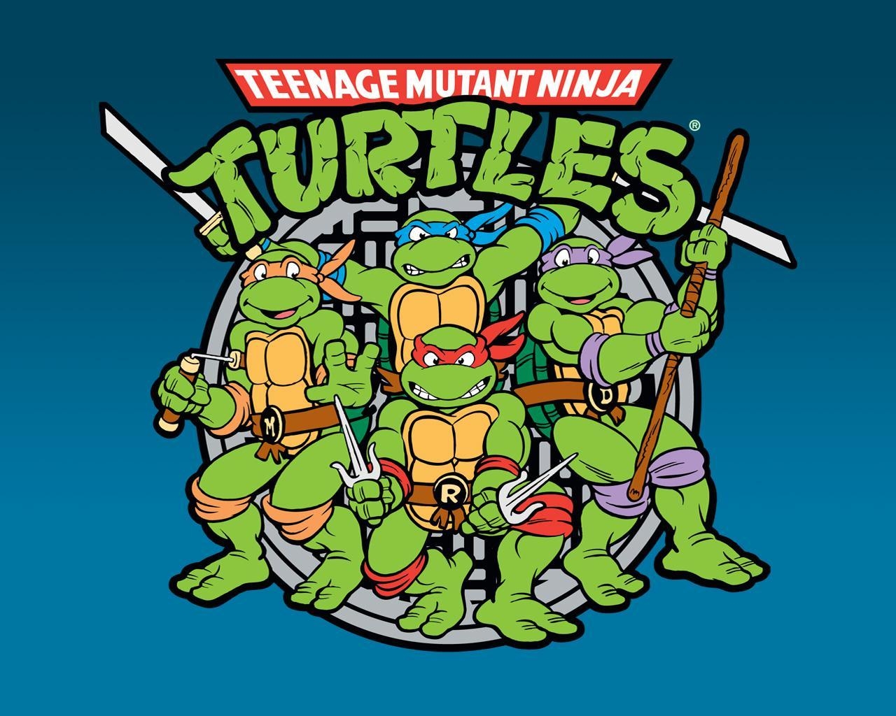 Teenage Mutant Ninja Turtles Tecknat - HD Wallpaper 