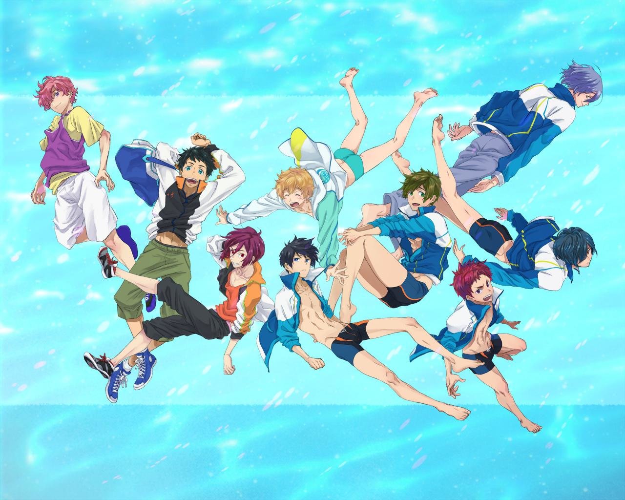 Iwatobi Swim Club Wallpaper Id - Free! - HD Wallpaper 