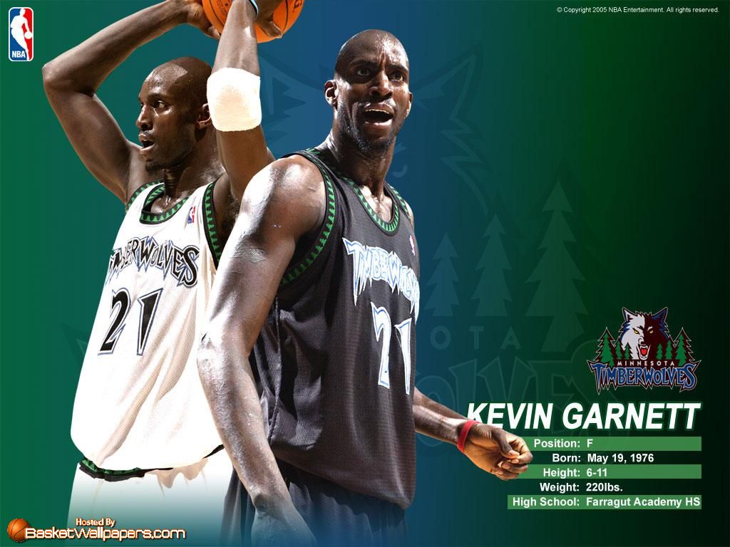 Kevin Garnett Wallpaper - Kevin Garnett Wallpaper Timberwolves - HD Wallpaper 