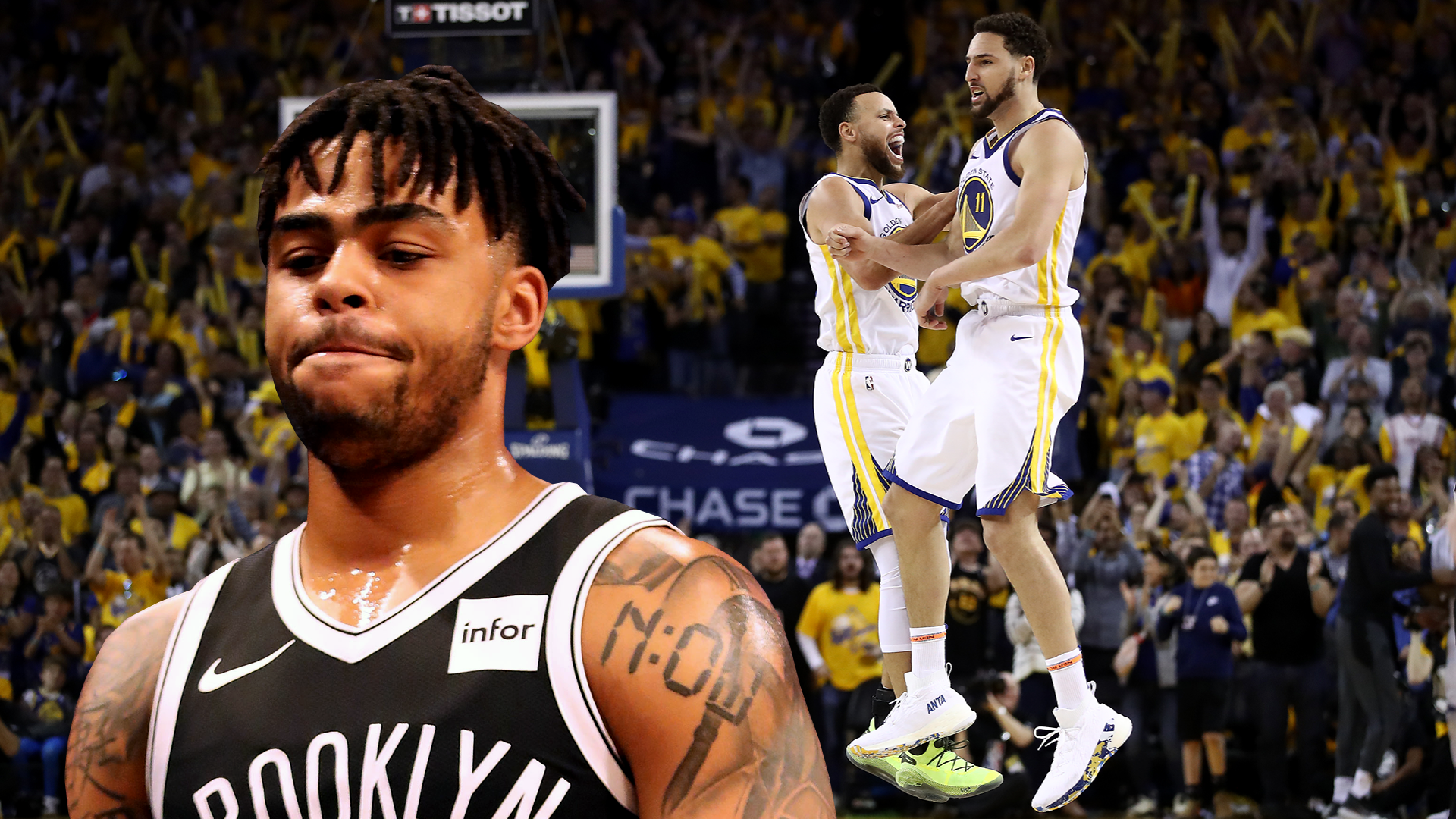 2019 Nba Offseason Mysteries - D Angelo Russell Warriors Jersey - HD Wallpaper 