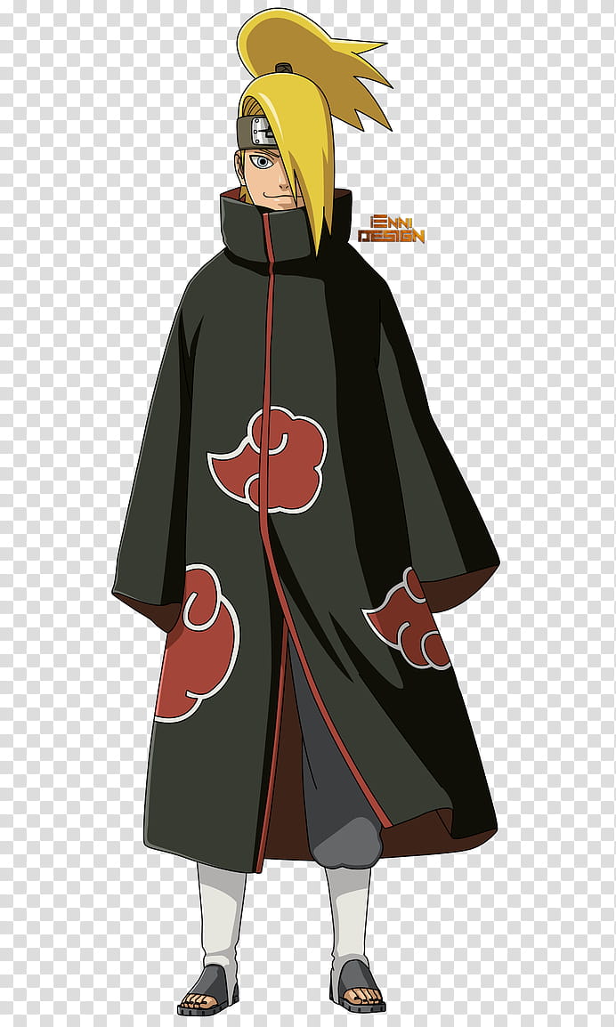 Deidara , Naruto Character Illustration Transparent - Spider Man Far From Home Drawing - HD Wallpaper 