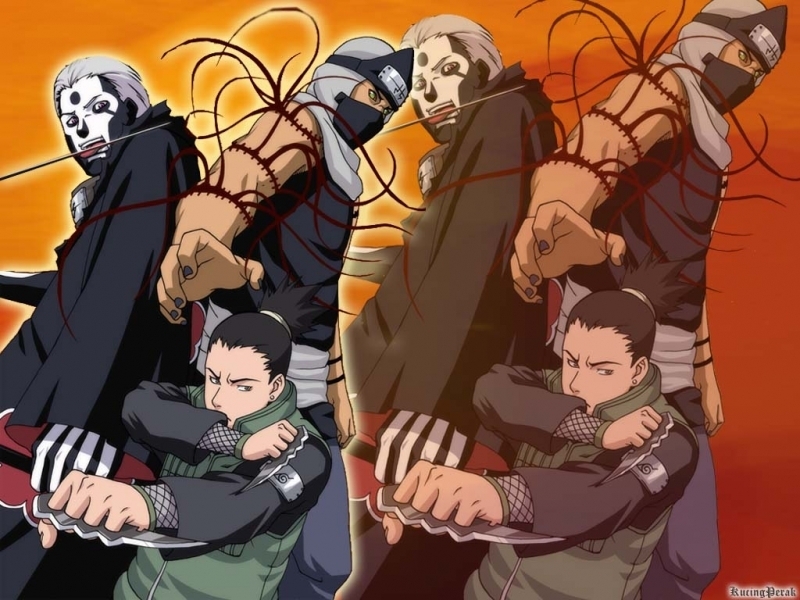Hidan Kakuzu And Shikamaru - Naruto Shikamaru Kakuzu And Hidan - HD Wallpaper 