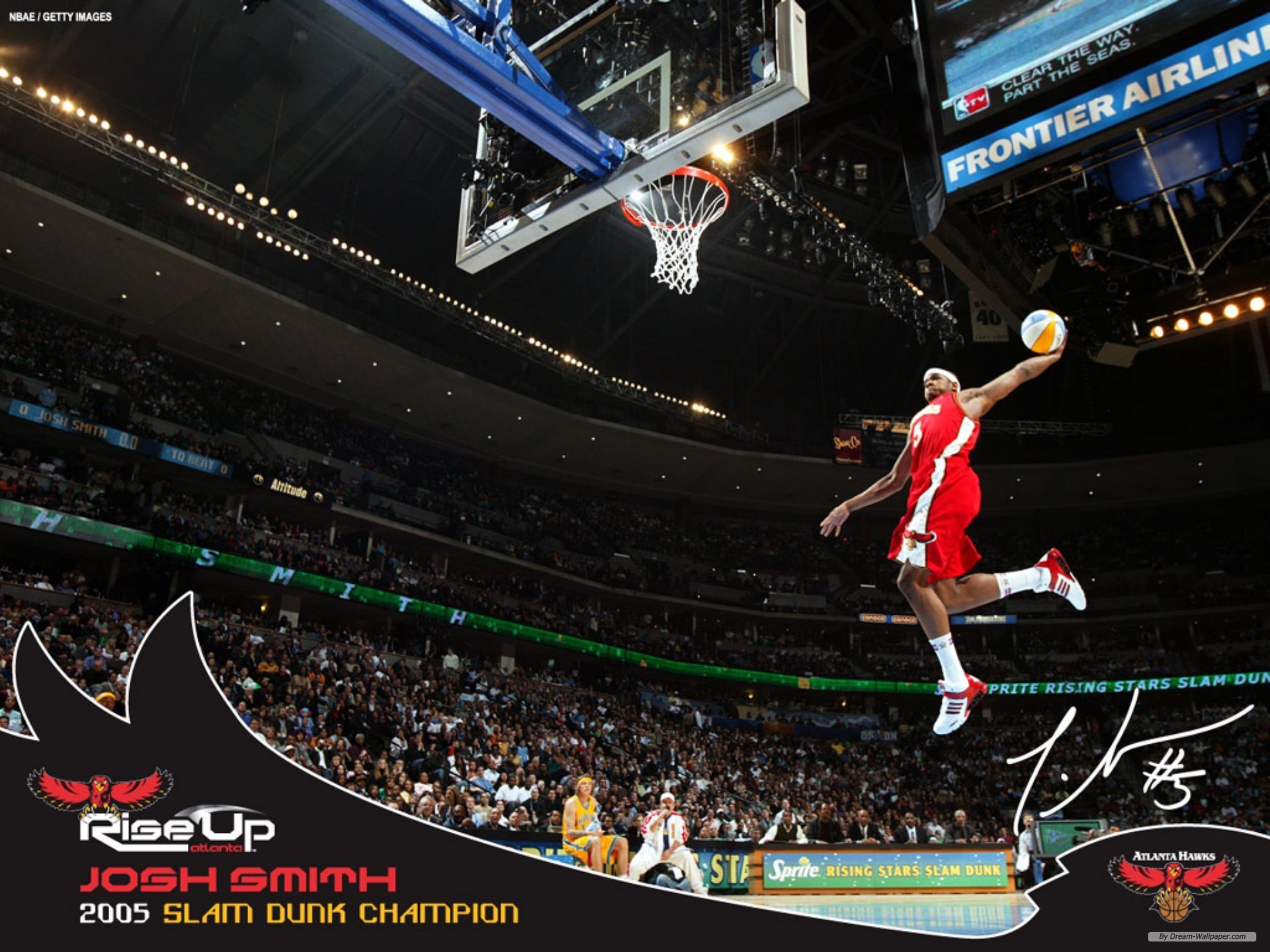 Free Sport Wallpaper - Slam Dunk Contest - HD Wallpaper 