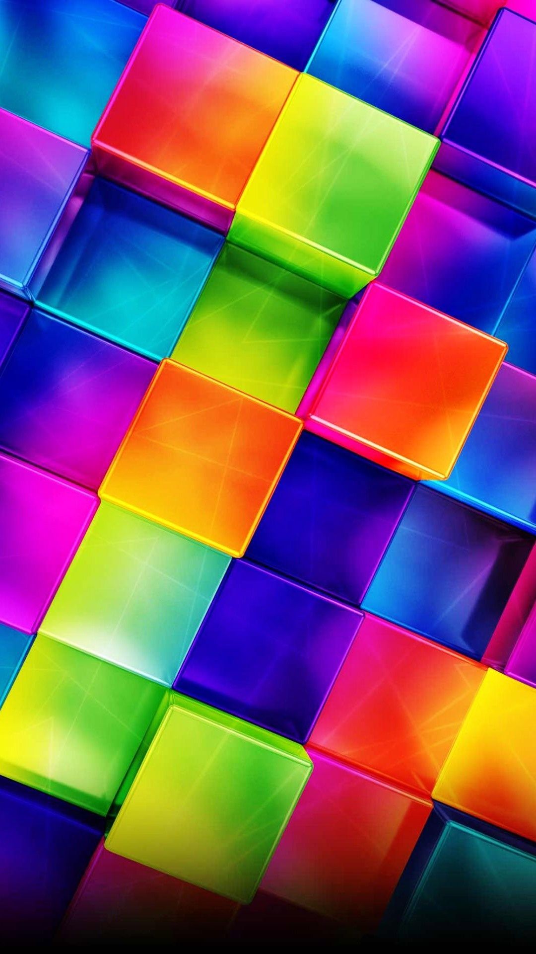 3d Geometric Colorful Android Wallpaper - Just Dance 2014 Background -  1080x1920 Wallpaper 