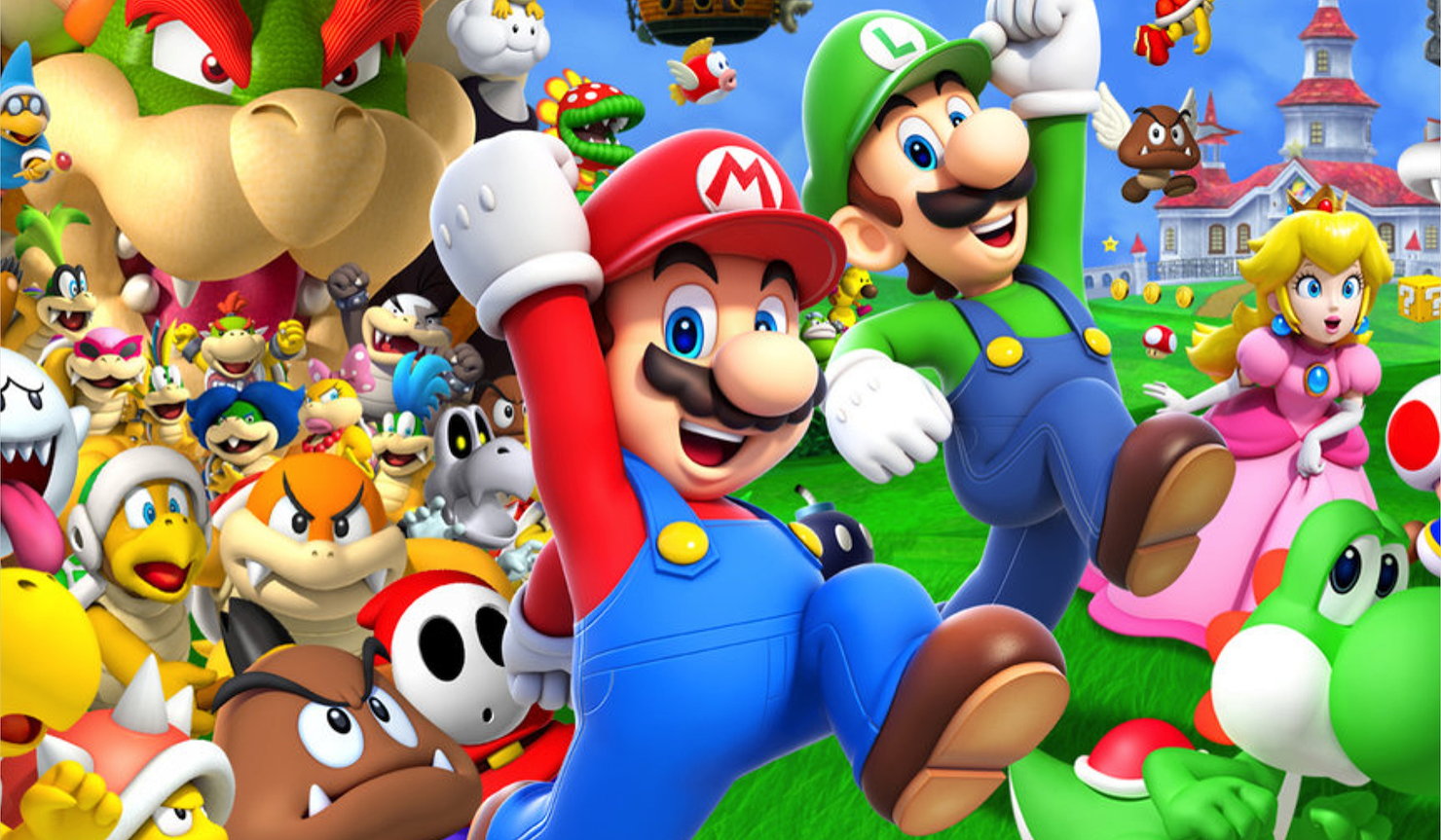 Banner De Mario Bros - HD Wallpaper 