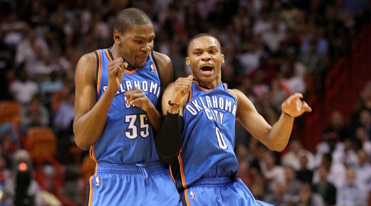 Russell Westbrook Vs Kevin Durant 2017 - HD Wallpaper 