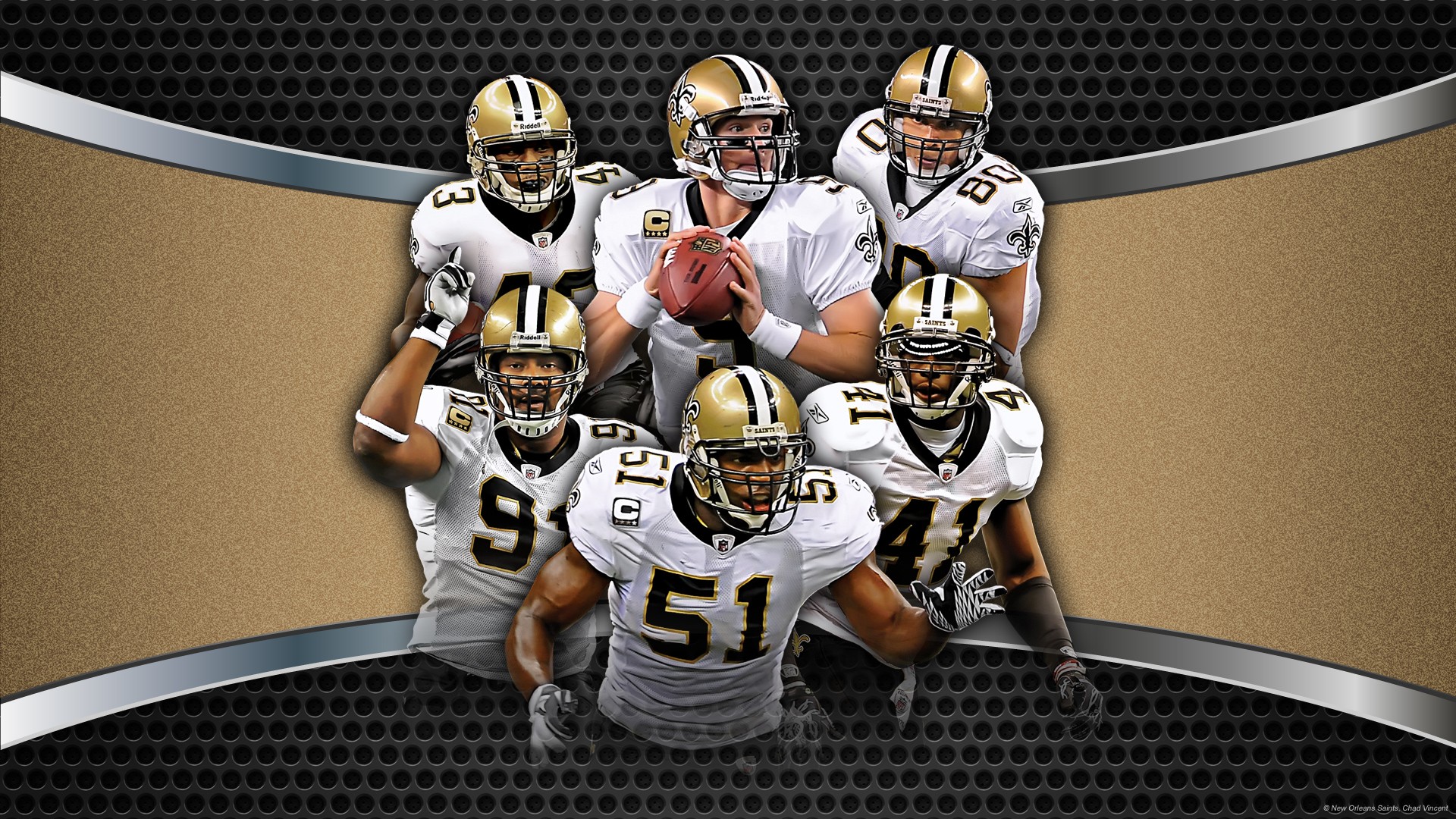 New Orleans Saints Wallpaper With Resolution Pixel - New Orleans Saints 2019 - HD Wallpaper 