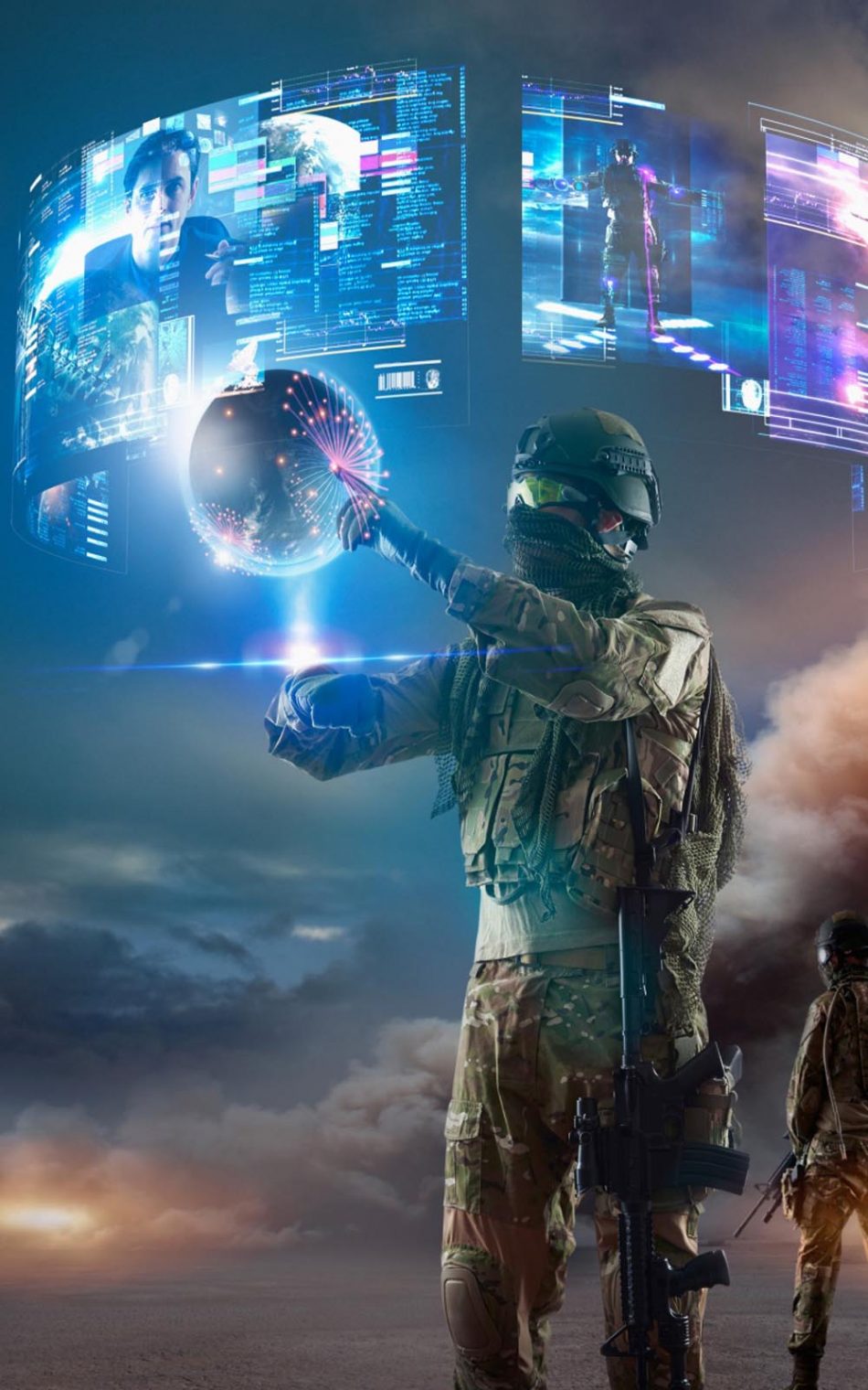 Virtual Reality Of Future Military - Virtual Reality Full Hd - HD Wallpaper 