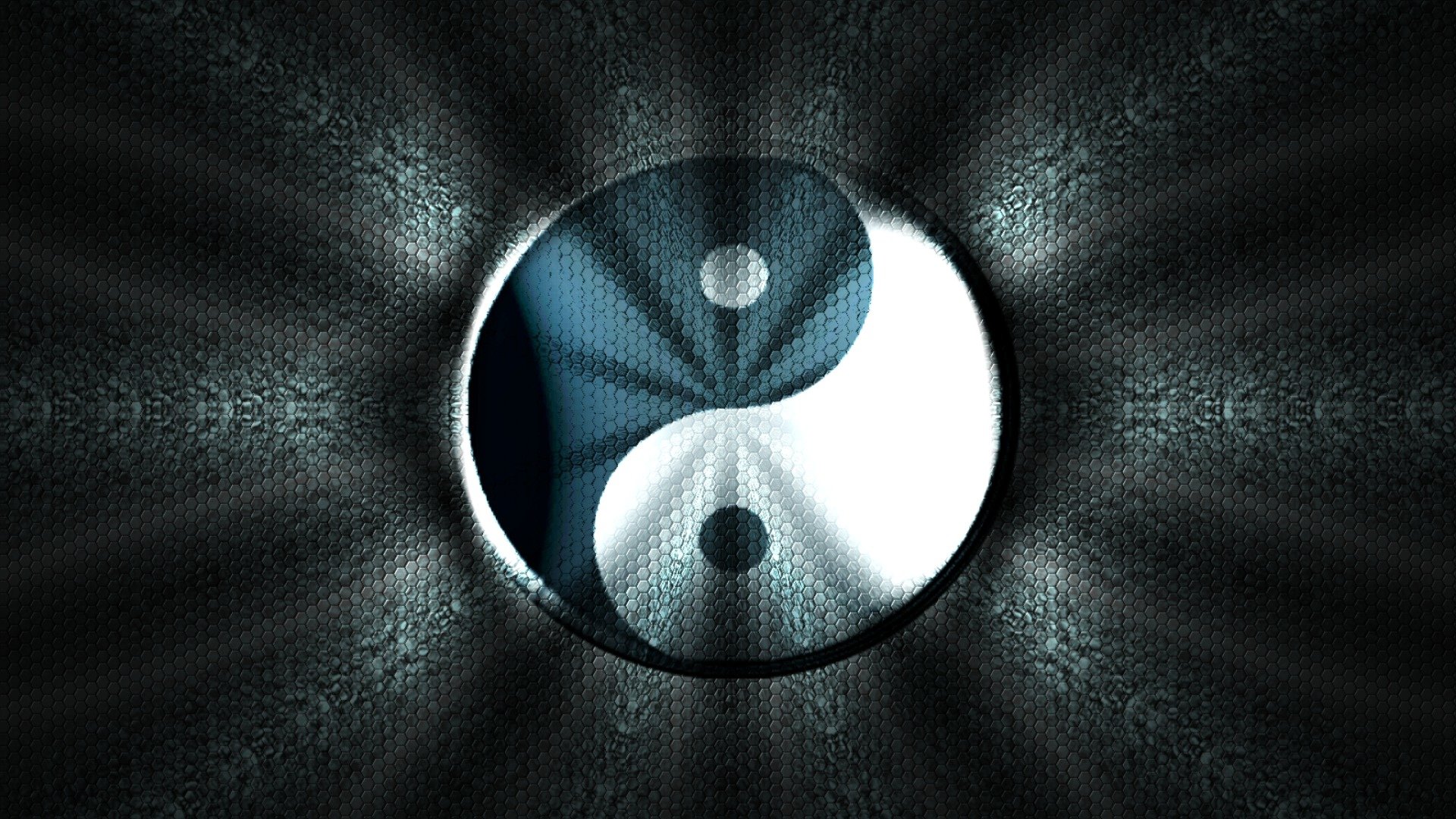 High Resolution Yin And Yang Hd 1080p Wallpaper Id - Yin Y Yang Zen - HD Wallpaper 