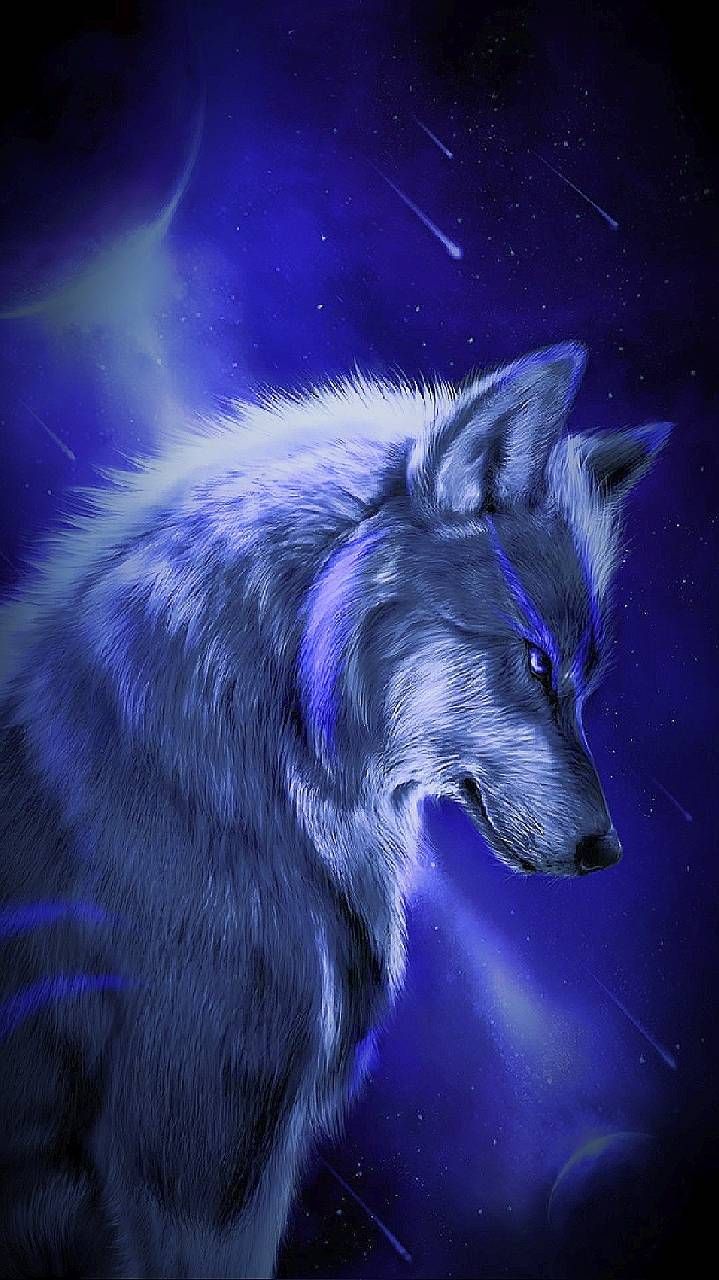 Green Wolf - HD Wallpaper 