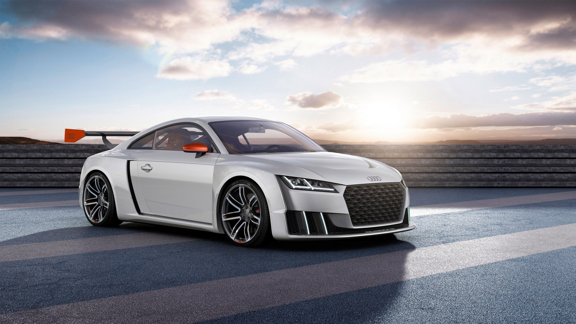 Audi Tt Sport Car - HD Wallpaper 