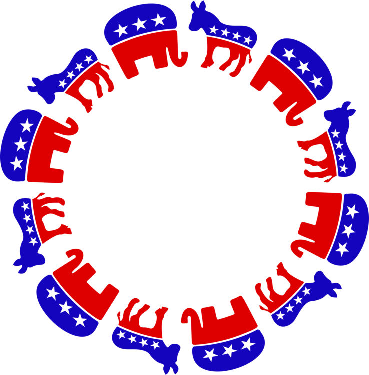 Circle,politics,desktop Wallpaper - Democrat Donkey - HD Wallpaper 
