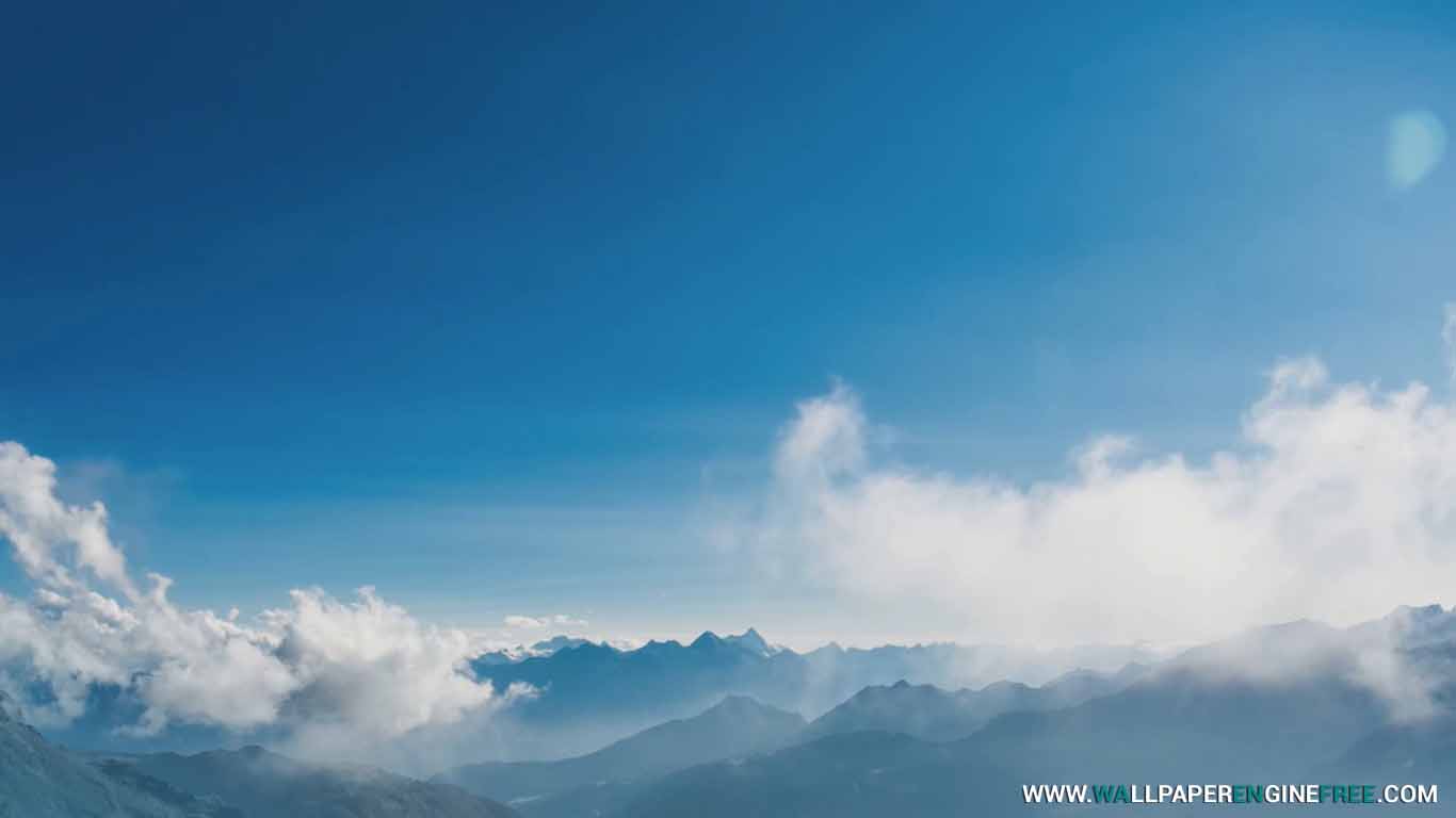 Download Mountains Wallpaper Engine - Cumulus - HD Wallpaper 