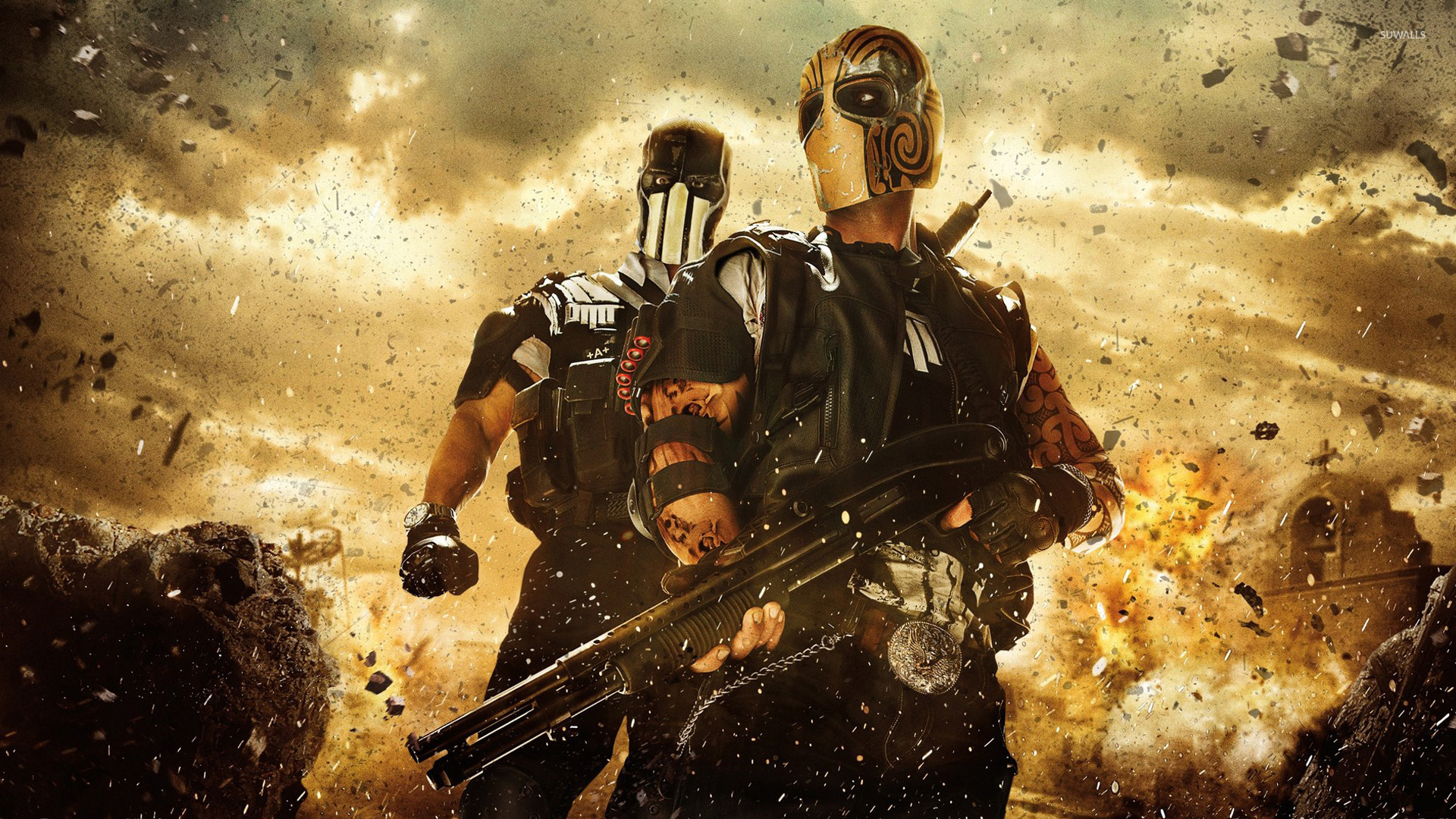 Army Of Two 4k - HD Wallpaper 