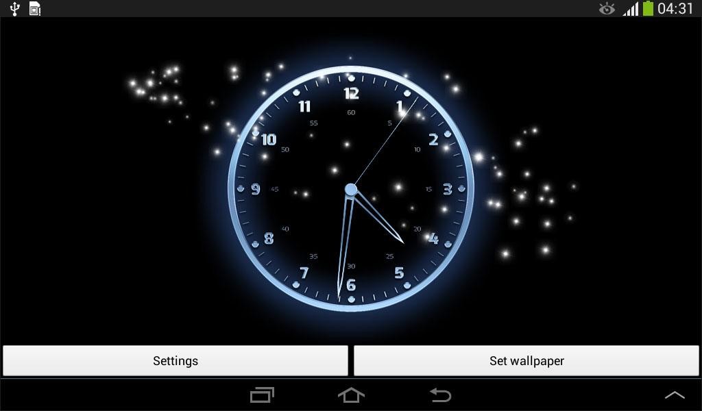 Live Wallpaper Apk Clock - HD Wallpaper 