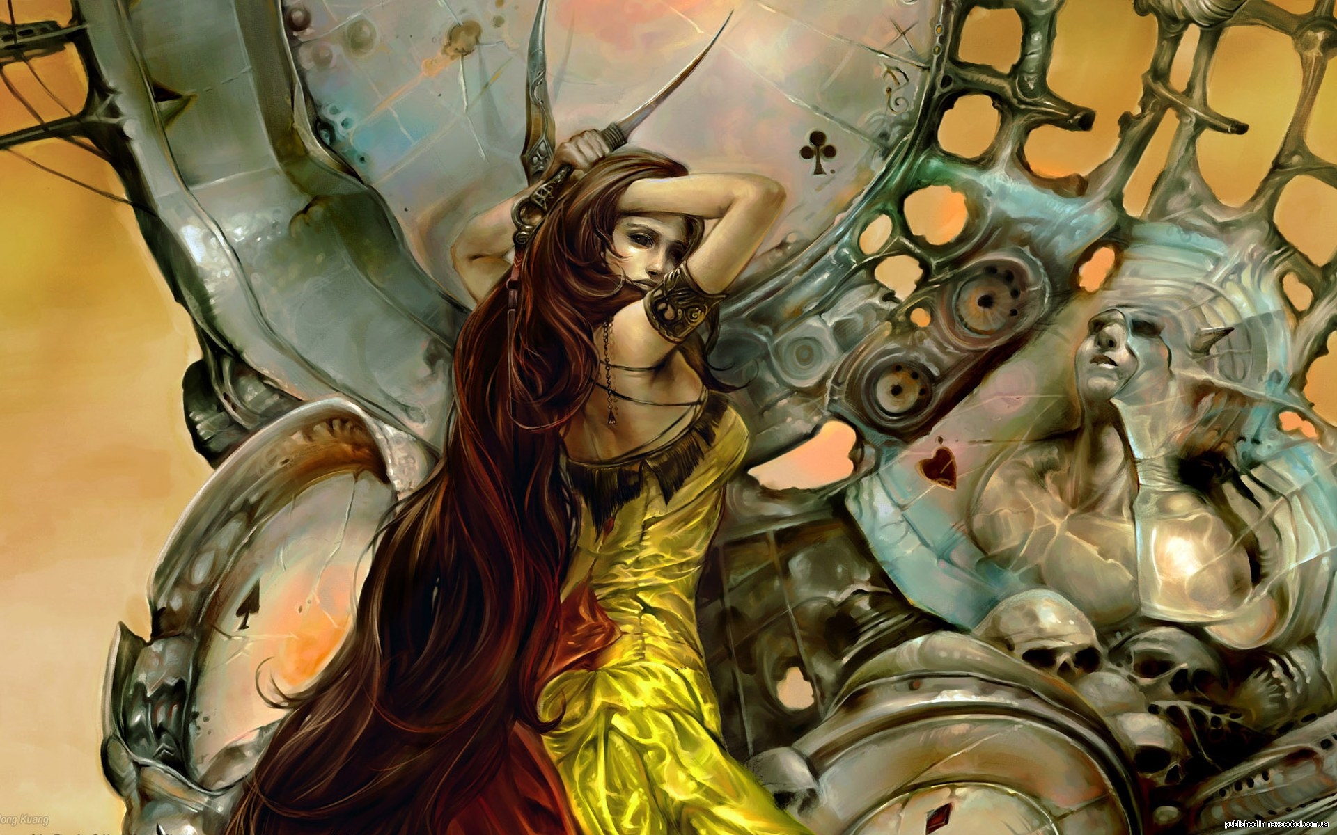 Beautiful Gothic Fantasy Art - HD Wallpaper 