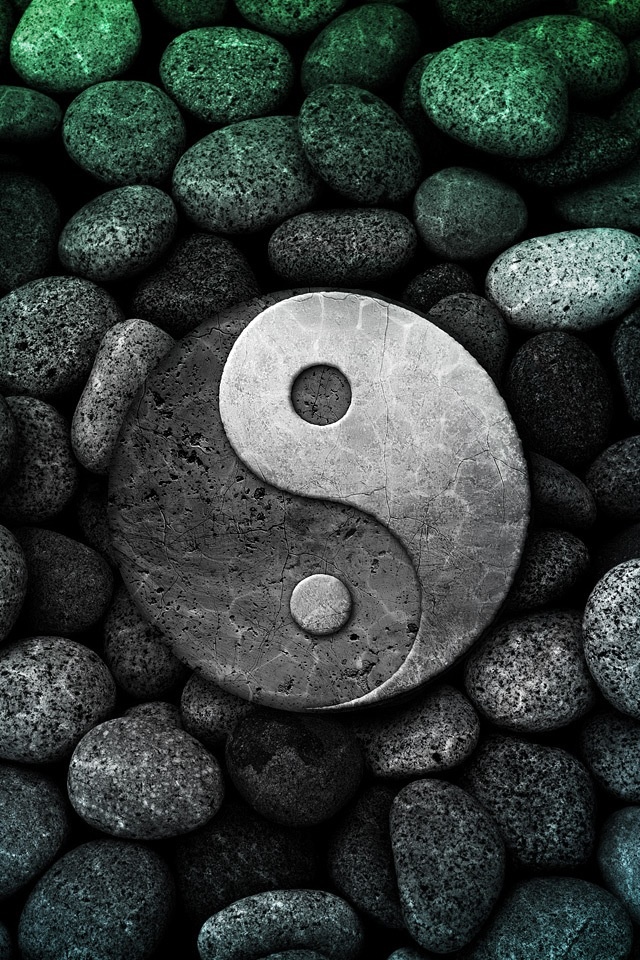 Yin Yang Iphone 6 - HD Wallpaper 