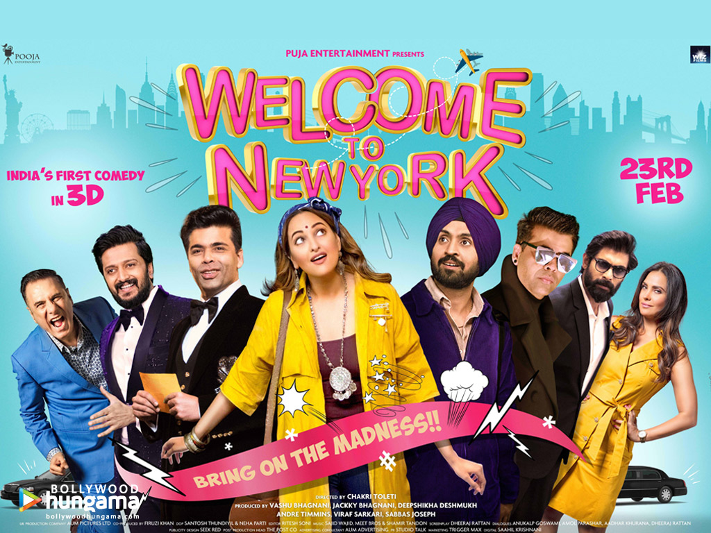 Welcome To New York - Comedy Bollywood Movies 2018 - HD Wallpaper 
