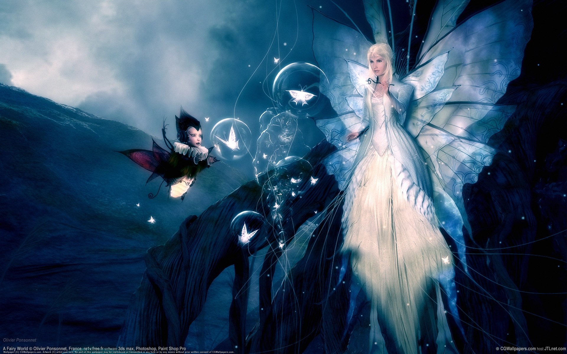 Image Size - Fantasy Fairies - HD Wallpaper 