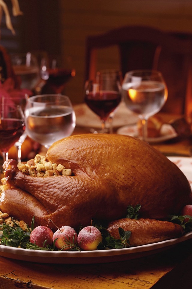 Thanksgiving Dinner Wallpaper Iphone - HD Wallpaper 