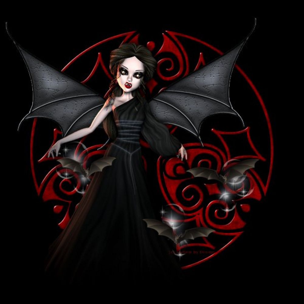 Gothic Vampire Art - HD Wallpaper 