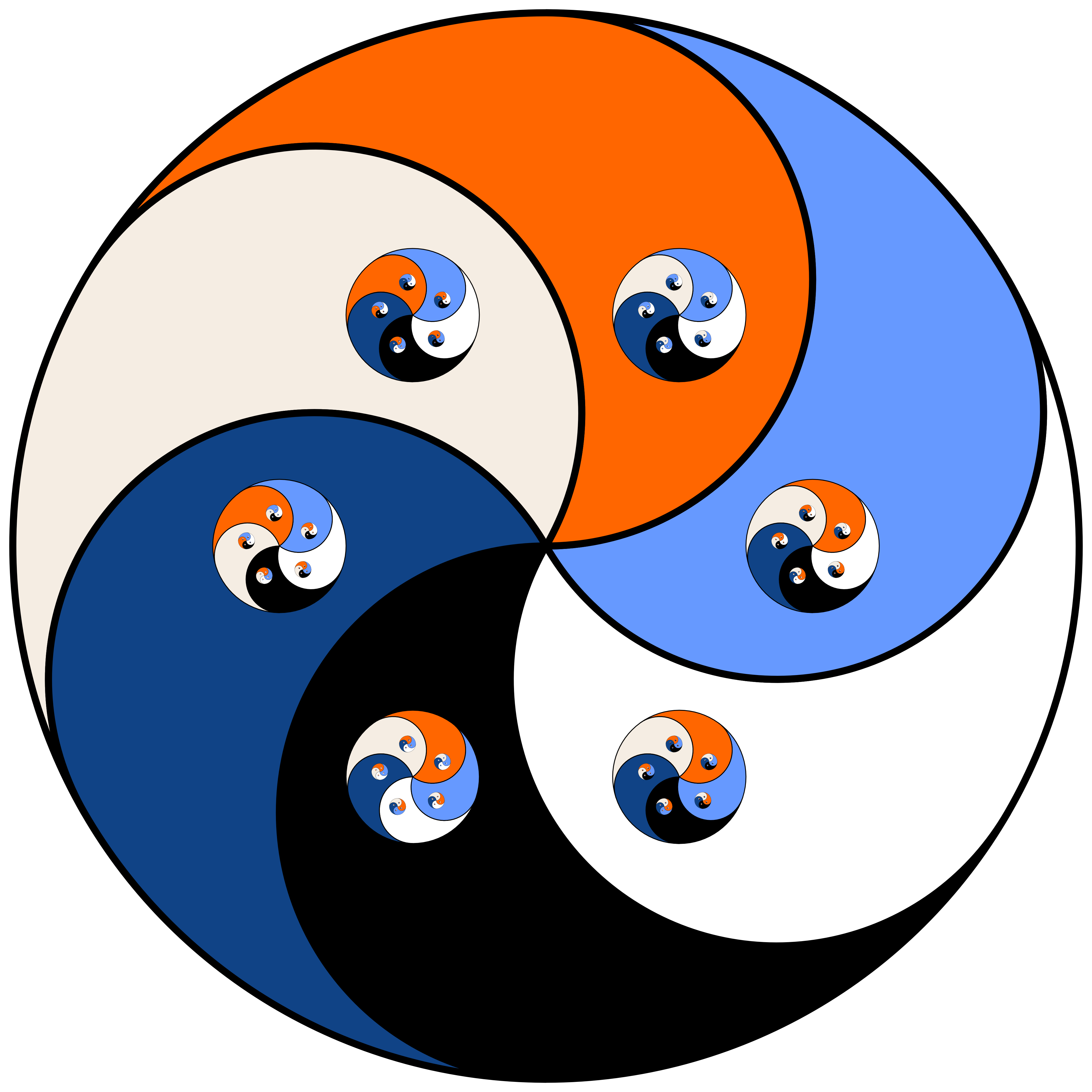 Yin Yang Yong Level - Yin Yang 6 - HD Wallpaper 