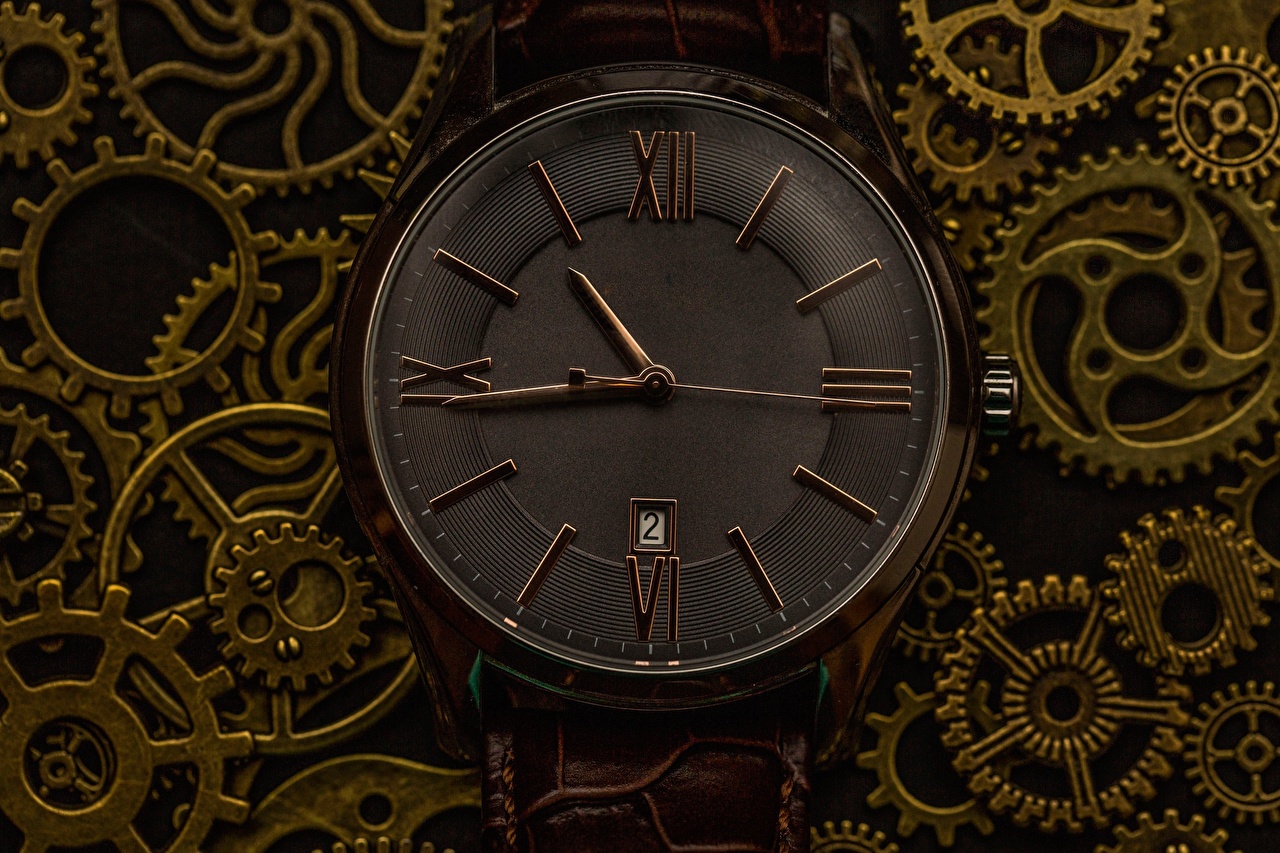 Clock Gears Wallpapers Free For Free Wallpaper - Watch Texture - HD Wallpaper 