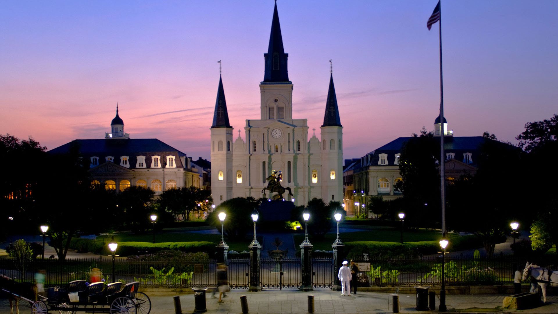 Beautiful Church In New Orleans - HD Wallpaper 